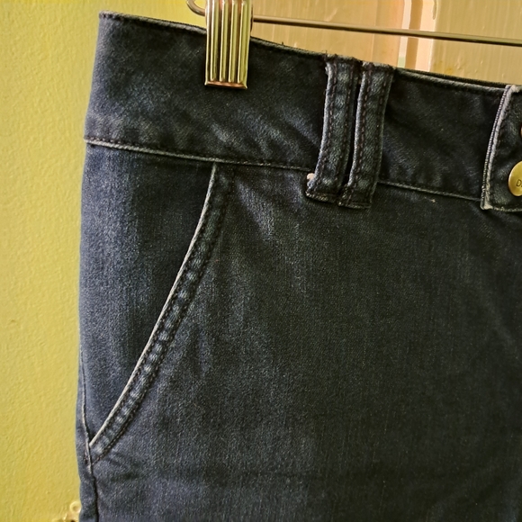 Denver Hayes Blue Flared Ankle Jeans - Picture 5 of 15